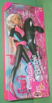 Mattel - Barbie - Ocean Friends - Barbie and Baby Keiko the Whale - Caucasian - Doll